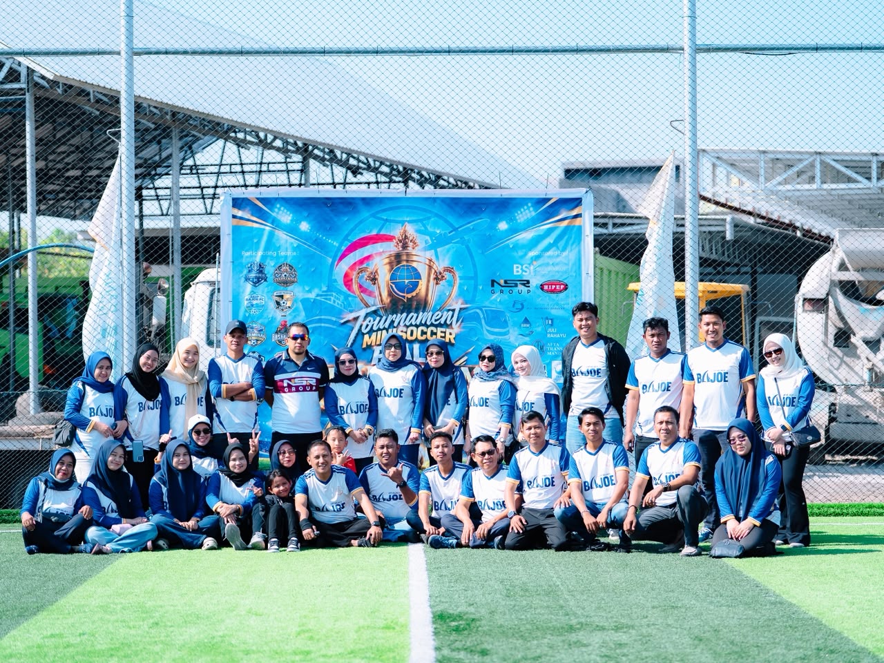 Tournament Minisoccer Piala HARHUBNAS Tahun 2026 antar stakeholder di lingkungan Kantor UPP Kelas II Bajoe